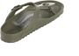 Birkenstock Khaki Open Teen Slides Groen Dames - Thumbnail 4