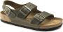 Birkenstock Groene sandalen met blauwe accenten Groen Unisex - Thumbnail 8