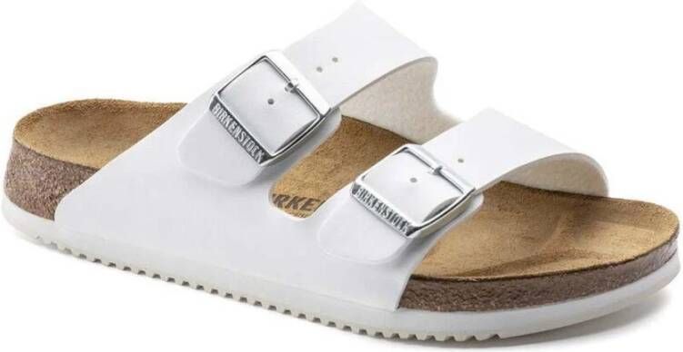Birkenstock Teenslippers & Sliders Wit Heren