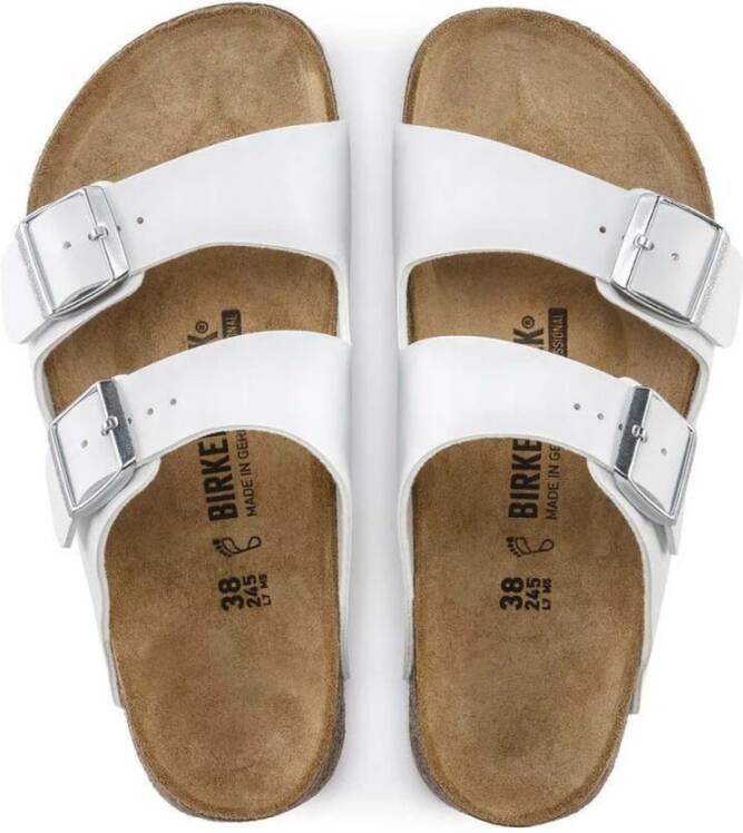 Birkenstock Teenslippers & Sliders Wit Heren