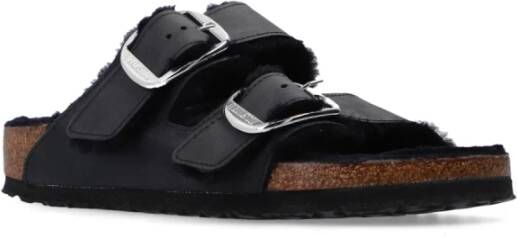 Birkenstock Teenslippers & Sliders Zwart Dames