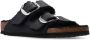 Birkenstock Arizona Big Buckle Shearling Sandaal Black Dames - Thumbnail 5