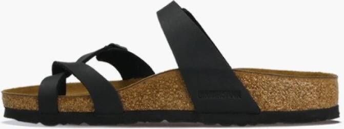 Birkenstock Teenslippers & Sliders Zwart Dames