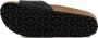 Birkenstock Madrid Dames Slippers Metallic Black Narrow fit | Zwart | Imitatieleer - Thumbnail 41