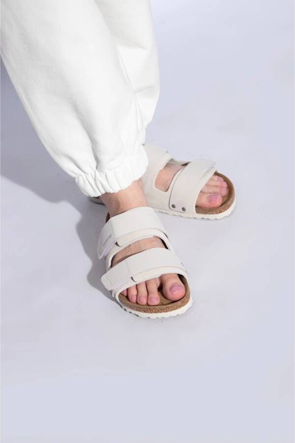 Birkenstock Uji Slides Gray Dames