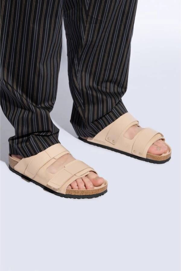 Birkenstock Uji Slides Beige Heren