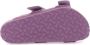 Birkenstock Uji Slides met Suède Bovenwerk en Lamsvacht Voering Purple Dames - Thumbnail 5