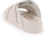 Birkenstock Grijze Instap Sandalen met Verlengde Banden en Handstiksel Detail Gray - Thumbnail 5