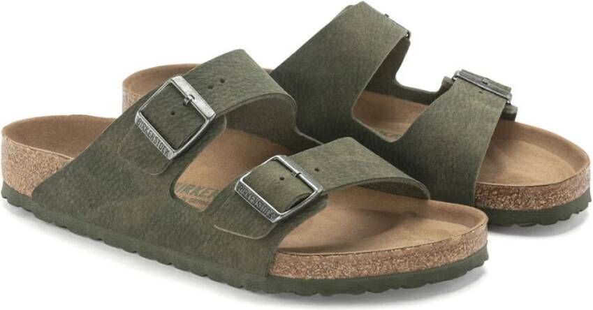 Birkenstock Vegan Desert Dust Thyme Sandalen Green Heren
