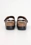 Birkenstock Bruine Logo Zijgesp Sandalen Brown Dames - Thumbnail 2