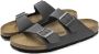 Birkenstock Sandalen ARIZONA VELVET GRAY BIRKIBUC CALZ S - Thumbnail 4