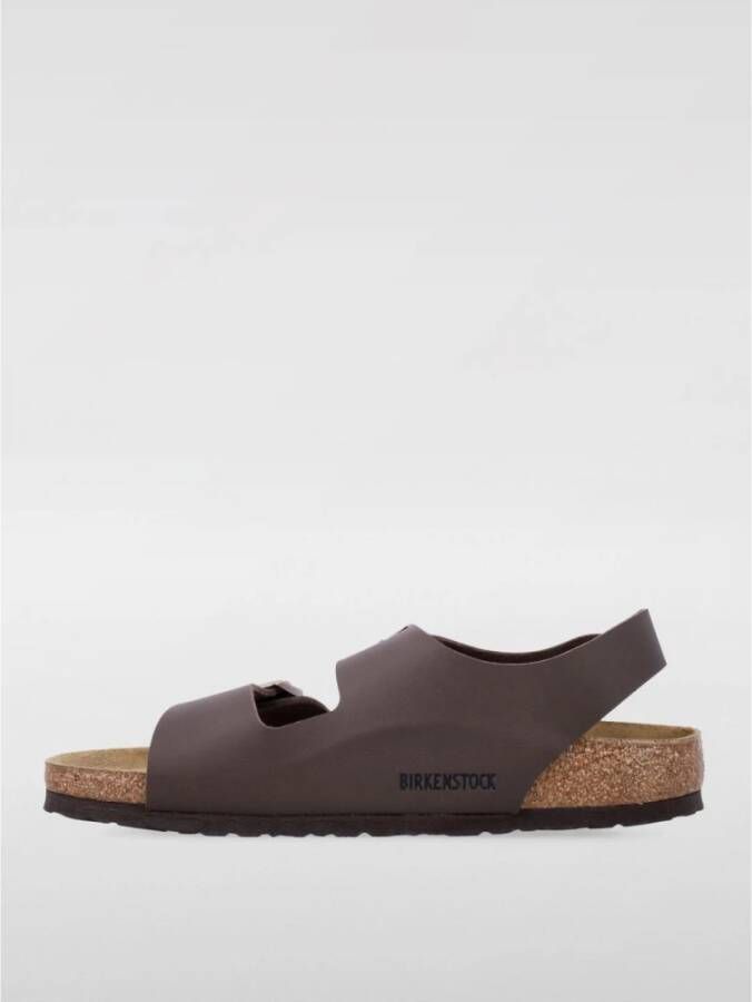 Birkenstock Verstelbare leren sandalen voor mannen