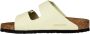 Birkenstock Klassieke kleurblok leren sandaal Green Dames - Thumbnail 3