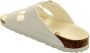 Birkenstock Arizona Slippers Triple White Narrow fit | Wit | Imitatieleer - Thumbnail 124