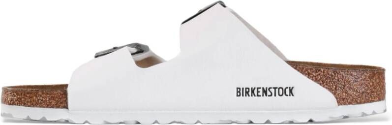 Birkenstock Arizona Sandalen Wit White Heren