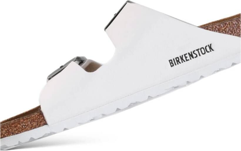 Birkenstock Arizona Sandalen Wit White Heren