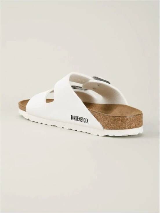 Birkenstock Witte Arizona Slippers Unisex Volwassenen White Dames