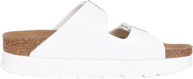 Birkenstock Witte Flex Platform Sandalen voor dames White Dames