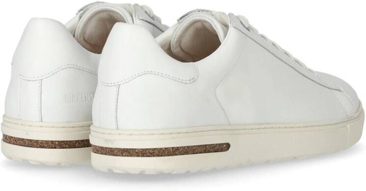 Birkenstock Witte Leren Bend Low Sneaker White Heren
