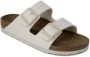 Birkenstock - s off-white-crÈme-ivoorkleur slippers & muiltjes - Thumbnail 14