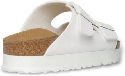 Birkenstock Arizona Papillio Witte Vegan Sandalen White Dames