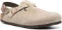 Birkenstock Zachte Suède Leren Clog Beige Heren - Thumbnail 2