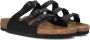 BIRKENSTOCK Slippers Dames Soft Foodbed Maat: 36 Materiaal: Leer Kleur: Zwart - Thumbnail 11