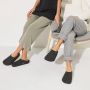 Birkenstock Zermatt wollen gevoelde smalle pantoffels Antraciet Gray Dames - Thumbnail 3