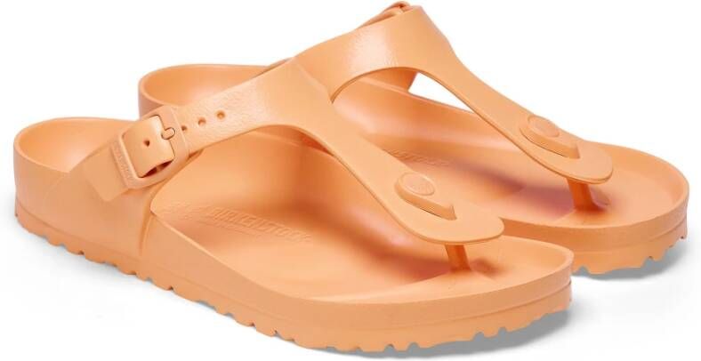 Birkenstock Zomercomfort Slides Orange Heren
