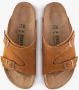 Birkenstock Platte Sandalen Zurich Mink Bruine Moccasin Brown - Thumbnail 9
