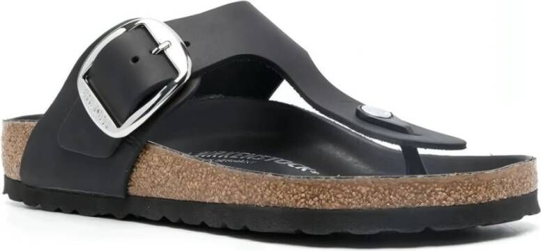 Birkenstock Zwarte Dames Gizeh BB Slippers Zwart Dames