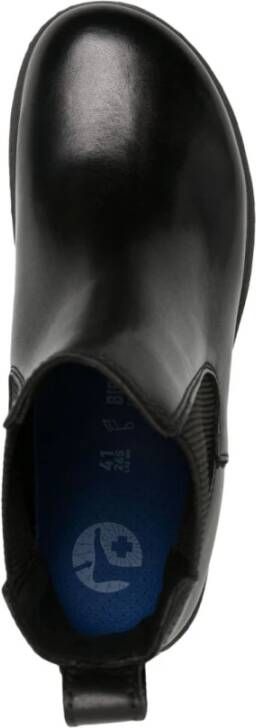 Birkenstock Zwarte Enkellaarzen voor Mannen Black Heren