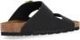 Birkenstock Zwarte geperforeerde leren sandaal Black Heren - Thumbnail 4