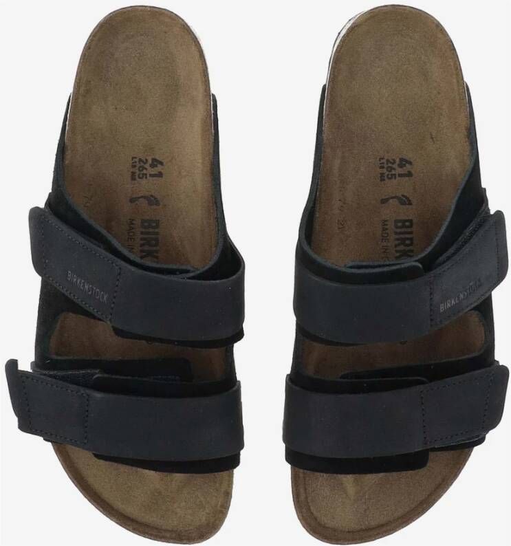 Birkenstock Zwarte Klassieke Sandaal Black Heren