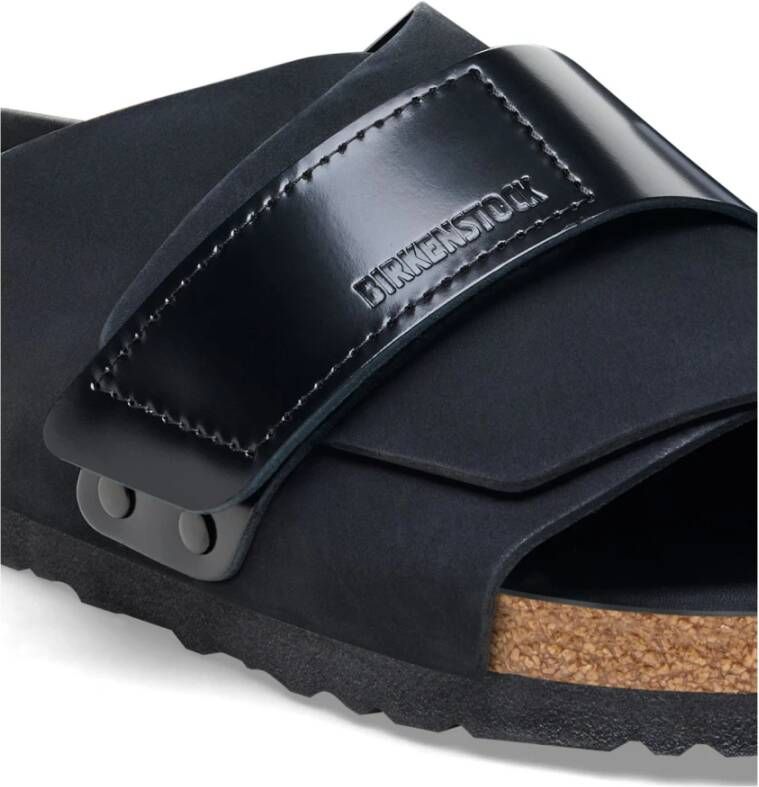 Birkenstock Zwarte Kyoto Sandalen Black Dames