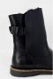 Birkenstock Zwarte Leren Enkellaarzen met Opvallend Gespdetail Black Dames - Thumbnail 8