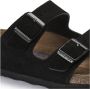 Birkenstock Zwarte Suède Sandalen met Metalen Gesp Black - Thumbnail 11