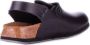 Birkenstock Zwarte leren sandalen met verstelbare gesp Black Heren - Thumbnail 5