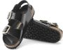 Birkenstock Zwarte Milano Sandalen met Grote Gesp Black Dames - Thumbnail 3