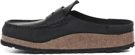 Birkenstock Mules in Mocassin Stijl Black Heren