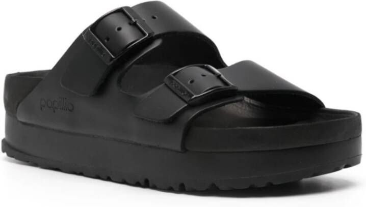 Birkenstock Platform Sandalen Black Dames