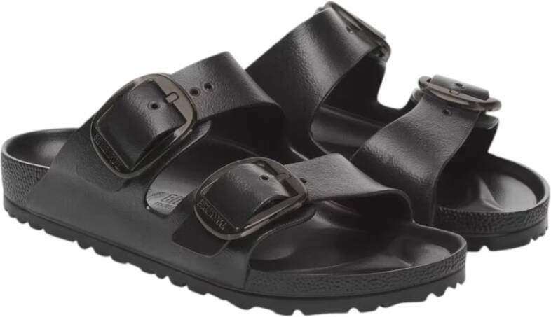 Birkenstock Zwarte Sandalen Arizona Big Buckle EVA Narrow Fit