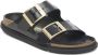 Birkenstock Zwarte Sandalen voor Mannen en Vrouwen - Thumbnail 4