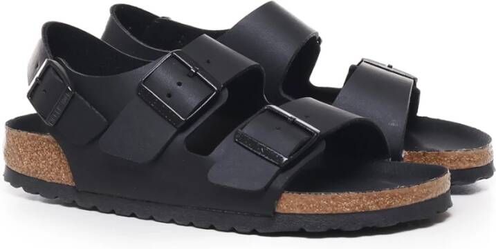 Birkenstock Zwarte Sandalen voor Mannen en Vrouwen Black Heren