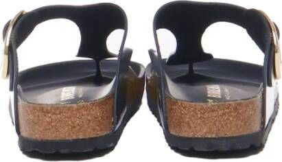 Birkenstock Zwarte Sandalen Black Dames