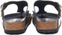 Birkenstock Damessandalen Gizeh Big Buckle Natural Leather Patent Large Zwart Dames - Thumbnail 4