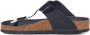 Birkenstock Damessandalen Gizeh Big Buckle Natural Leather Patent Large Zwart Dames - Thumbnail 5