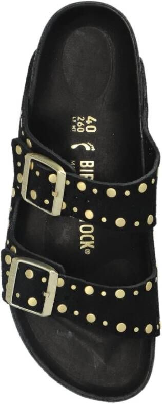 Birkenstock Zwarte Sandalen Black Dames
