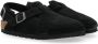Birkenstock Tokio Schapenvacht Suède Clogs Black Dames - Thumbnail 2
