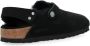Birkenstock Tokio Schapenvacht Suède Clogs Black Dames - Thumbnail 5